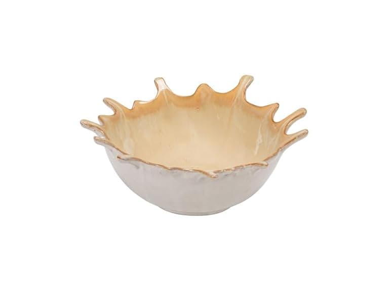 Creative Co-Op Stoneware Sunburst Artisan Bowl  - Image 1
