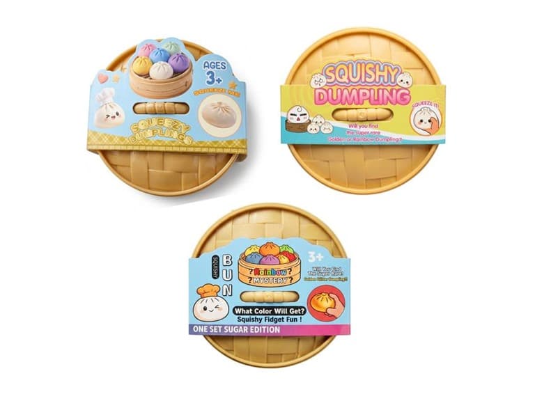 Amore Squishy Sensory Toys Dumpling - Your Choice - Image 1