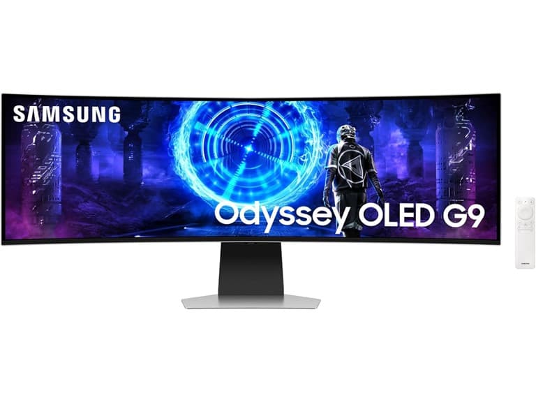 (New) Samsung 49" Odyssey G9 (G95SD) Series QD-OLED Curved Gaming Monitor - Image 1