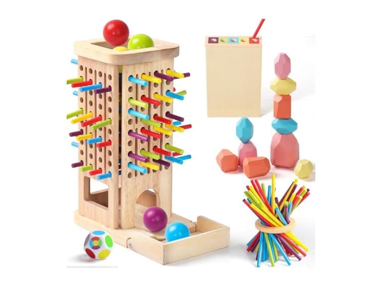 zeewoo Montessori Wooden Board Game - Image 1
