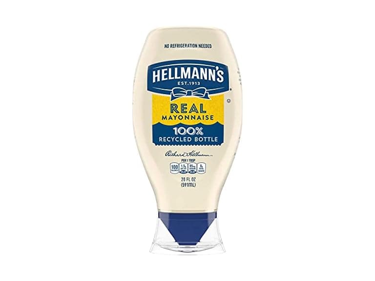 Hellmanns Real Mayonnaise Spread Squeeze Bottle, 20 oz - Image 1