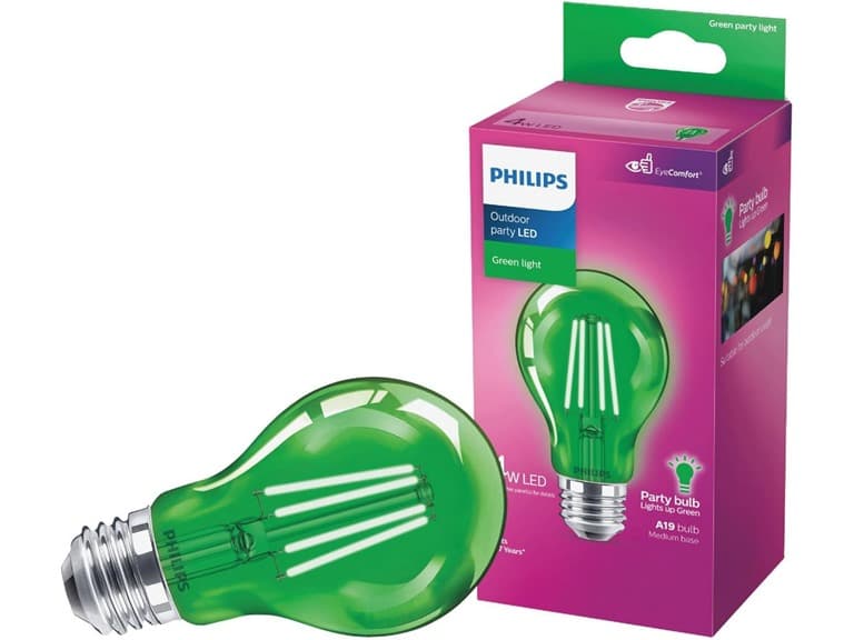 Philips EyeComfort 4W (40W Equivalent) Red & Green Bulb