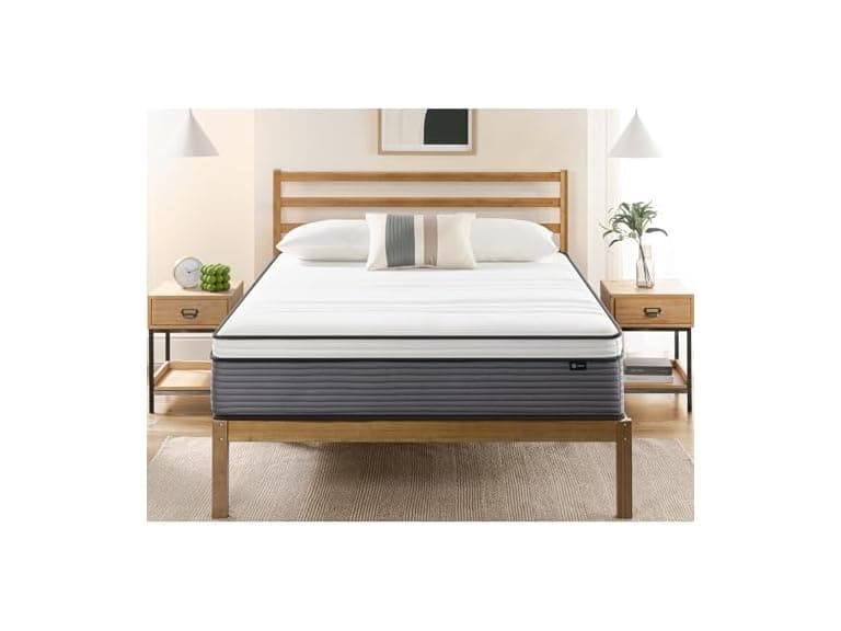 ZINUS 12in Hybrid Mattress King Medium - Image 1