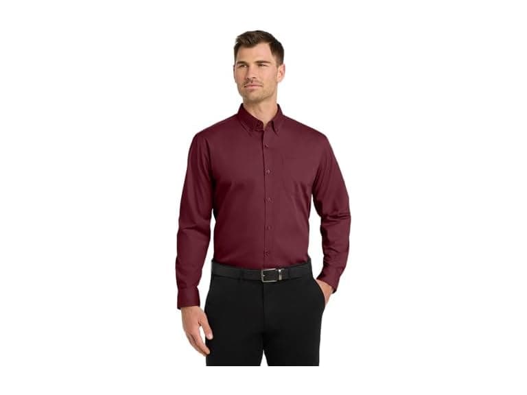 Port Authority Men (XL) Long Sleeve Carefree Shirt - Image 1