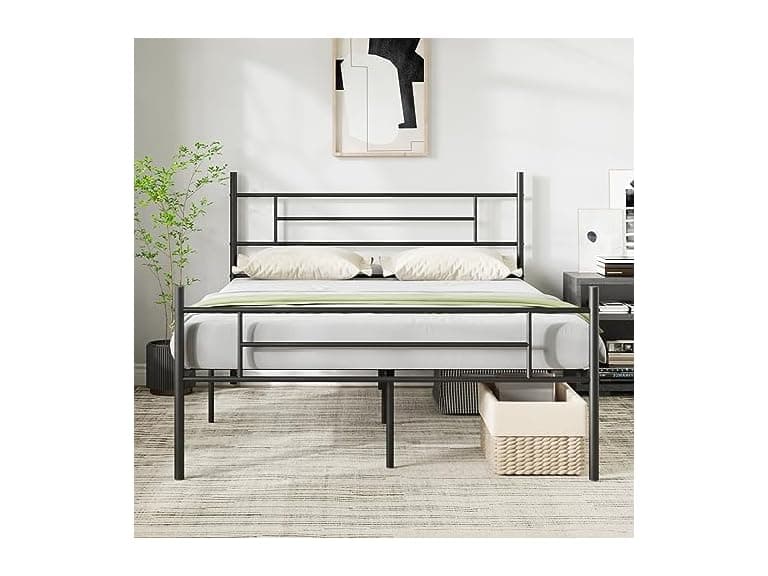 Novilla 14in Queen Bed w/ Footboard - Image 1