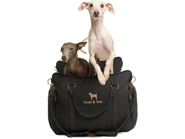 NOAH & PAW Canvas Dog Car Seat Carrier - Image 1