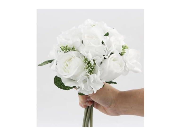 Rose Hydrangea Flowers Bouquet 2 Pack - Image 1
