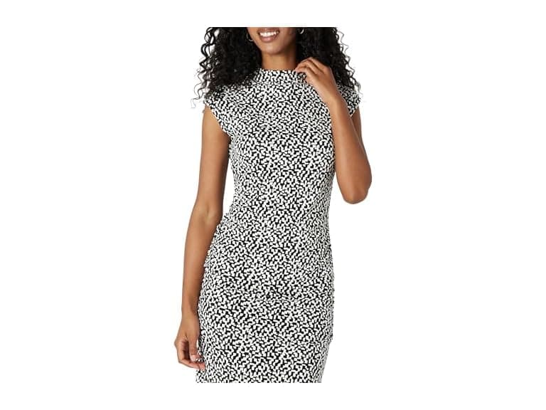 Amazon Essentials Women Slim-Fit Extended-Sleeve Ruched Jersey Top - Image 1