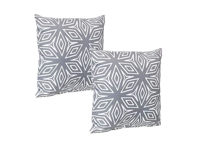 Sunnydaze Indoor and Outdoor Decorative Throw Pillows Set of 2 - Image 1