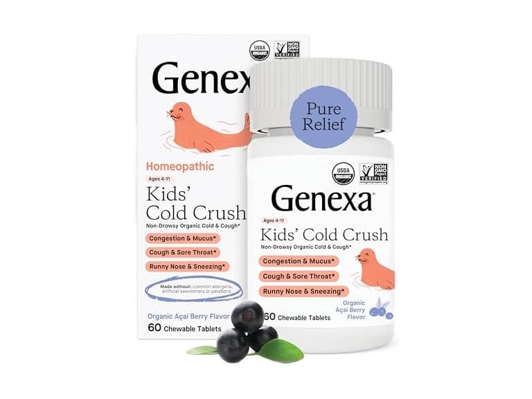 Genexa Kids Cold Crush | Multi-Symptom Cough & C - Image 1