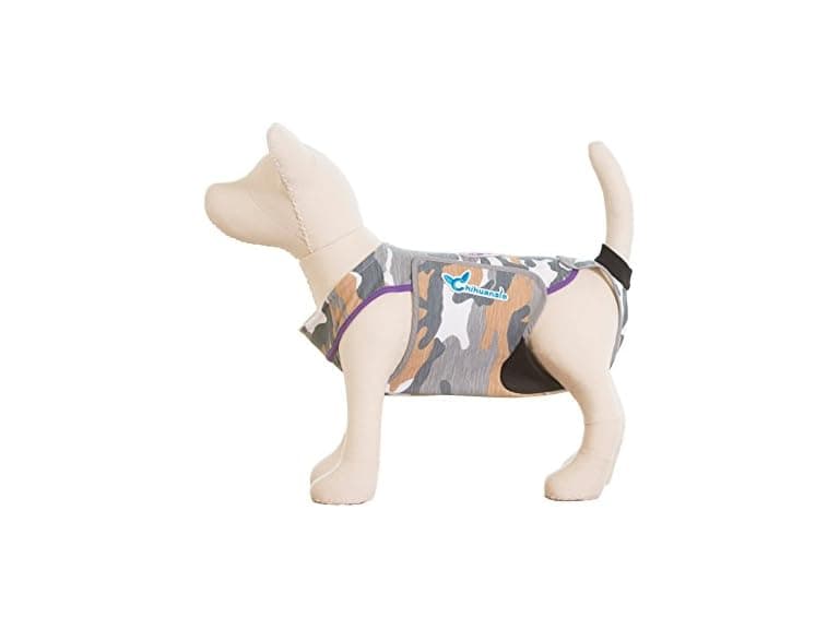 WOOF! Purple Designer Full Body Onesie Dog Di - Image 1
