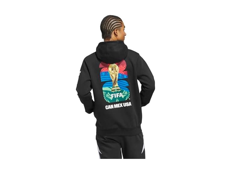 Adidas World Cup 26 Hoodie Black M - Image 1