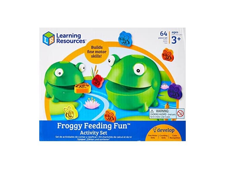 Learning Resources Froggy Feeding Fun Game - Image 1