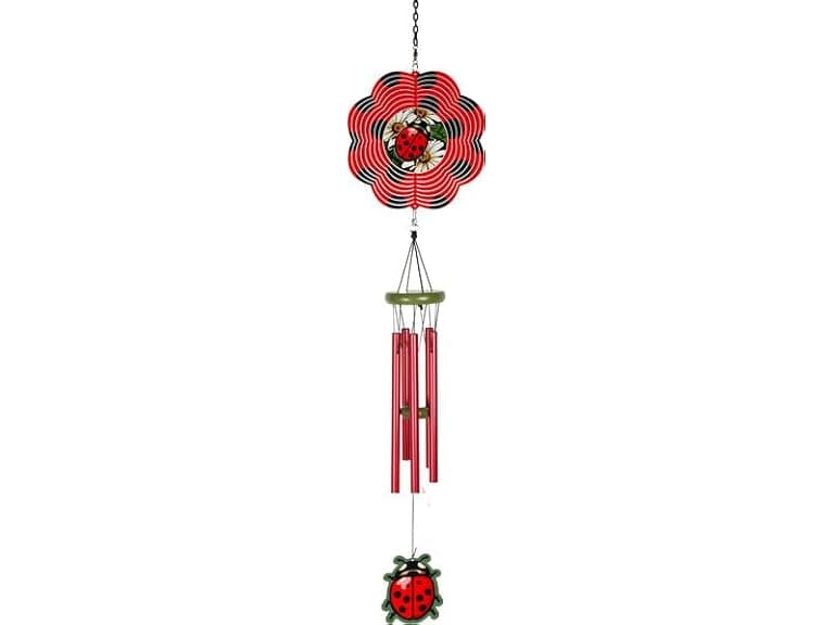 Spoontiques Ladybug Wind Spinner - Image 1