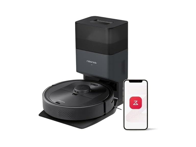 Roborock Q5+ Robot Vacuum Self-Empty Dock - Image 1