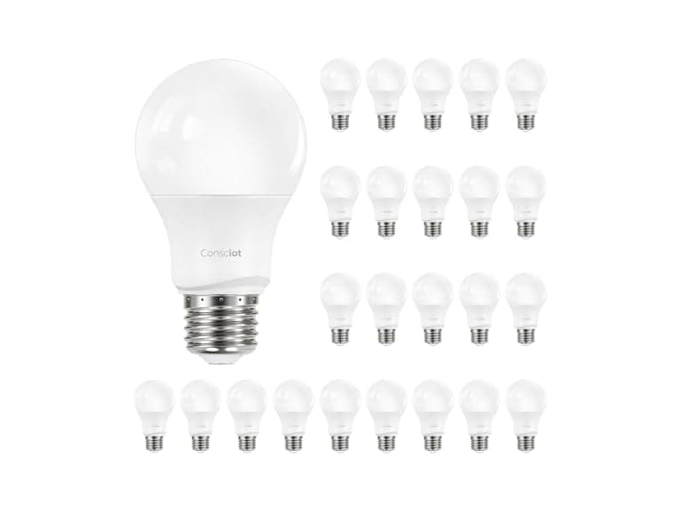 Consciot A19 LED Light Bulb,60W 24pk - Image 1