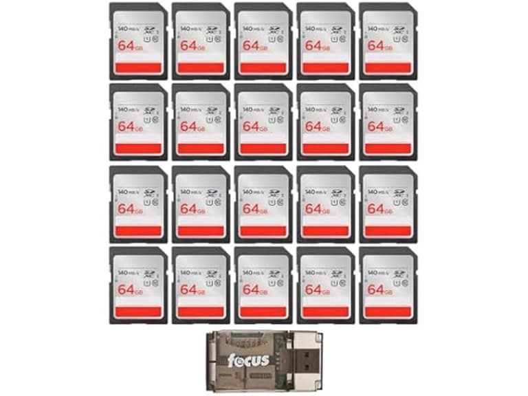 SanDisk 64GB 140 MB/s Memory Card (20-pack) - Image 1