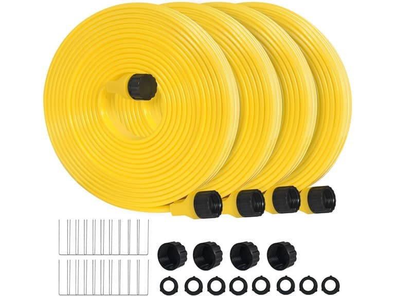 (4 Pack) Holldoor Sprinkler Hoses | 25ft | 3/4in - Image 1