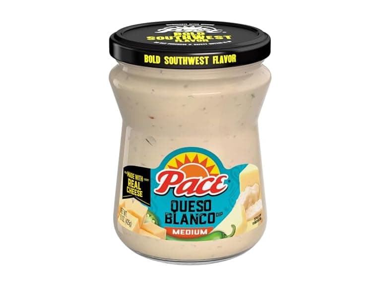 Pace Medium Queso Blanco Cheese Dip, 15 oz - Image 1