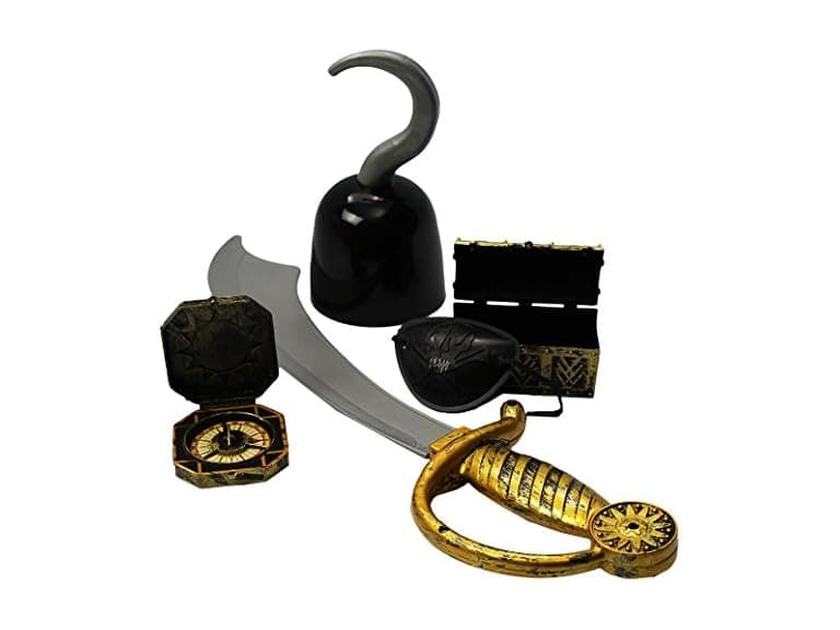 Pirate Costume Accessory Set - Image 1