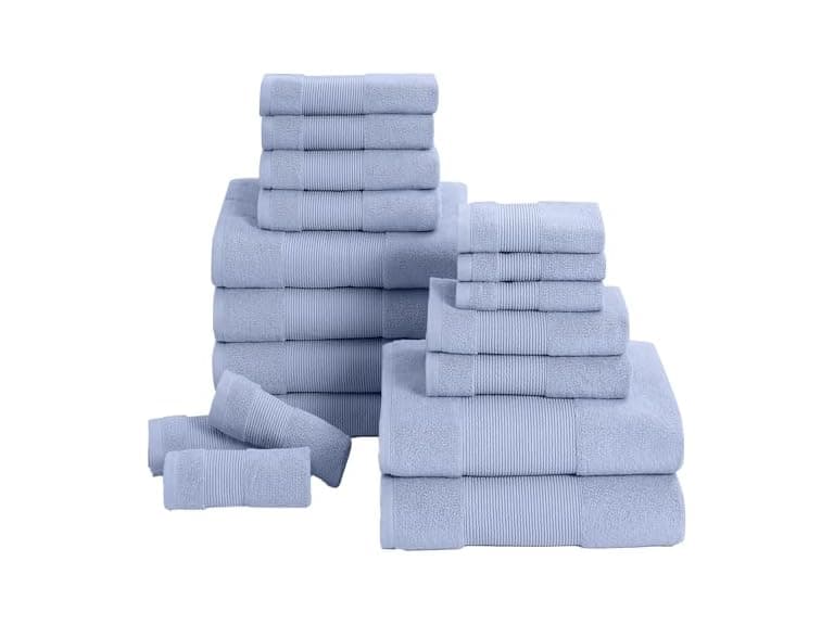Modern Threads Air Cloud 18-Piece Towel Set - Image 1