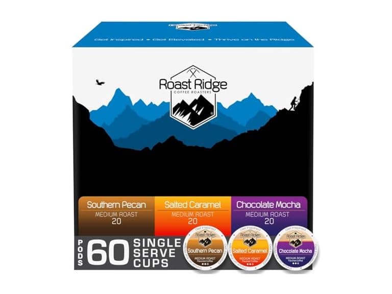 60CT Roast Ridge Single Serve Coffee Keurig Pods - Image 1