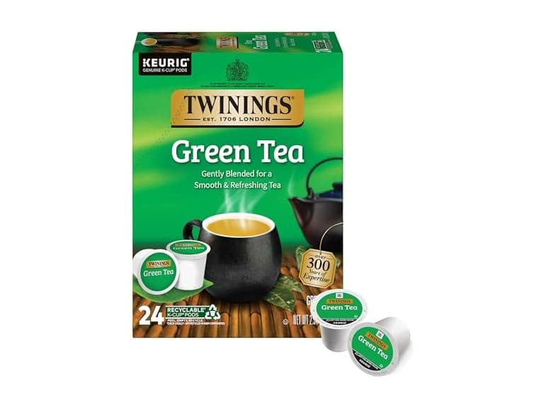 24Ct Twinings Green Tea K-Cup Pods for Keurig - Image 1