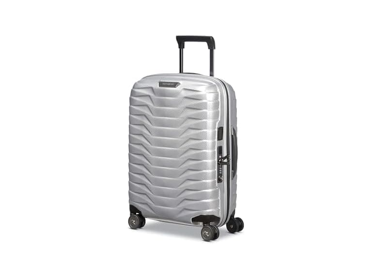 Samsonite Proxis Global Carry-On Hardside Luggage, Silver - Image 1