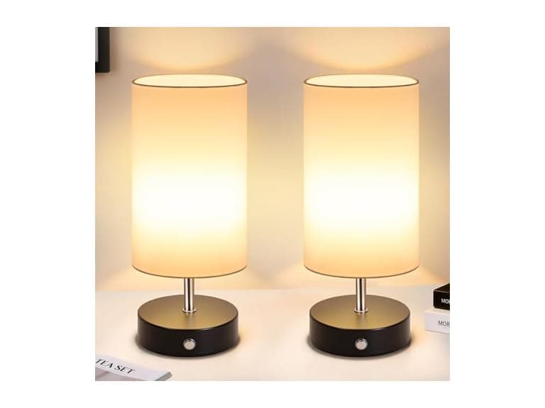TOBUSA 2-Pack Cordless Table Lamps - Image 1