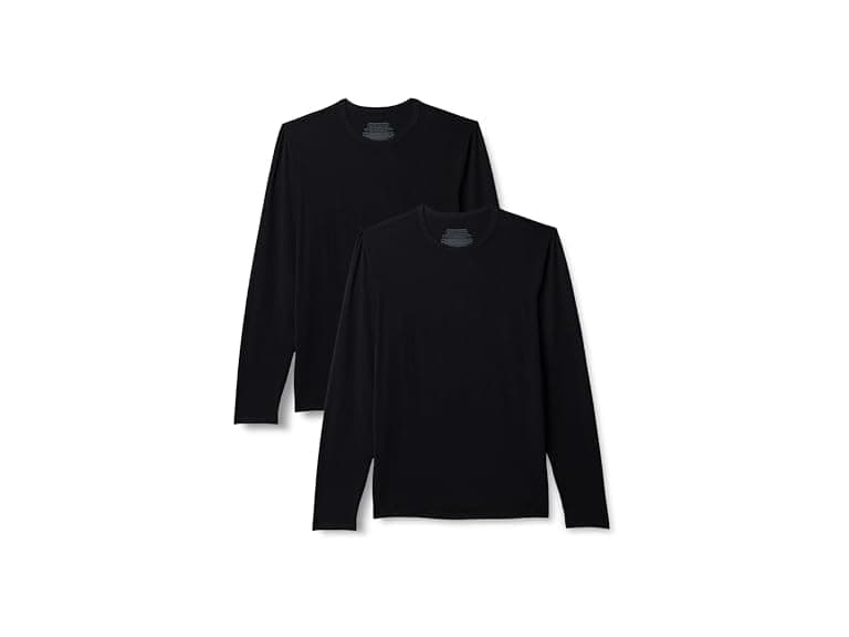 Amazon Essentials Mens LS Modal Undershirt 2Pk (M) - Image 1