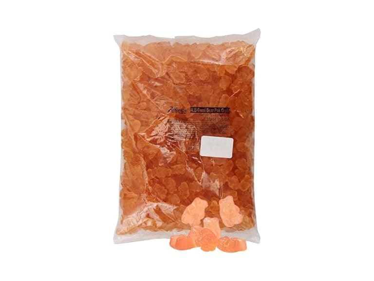 Albanese Candy, Pink Grapefruit Gummi Bears - Image 1