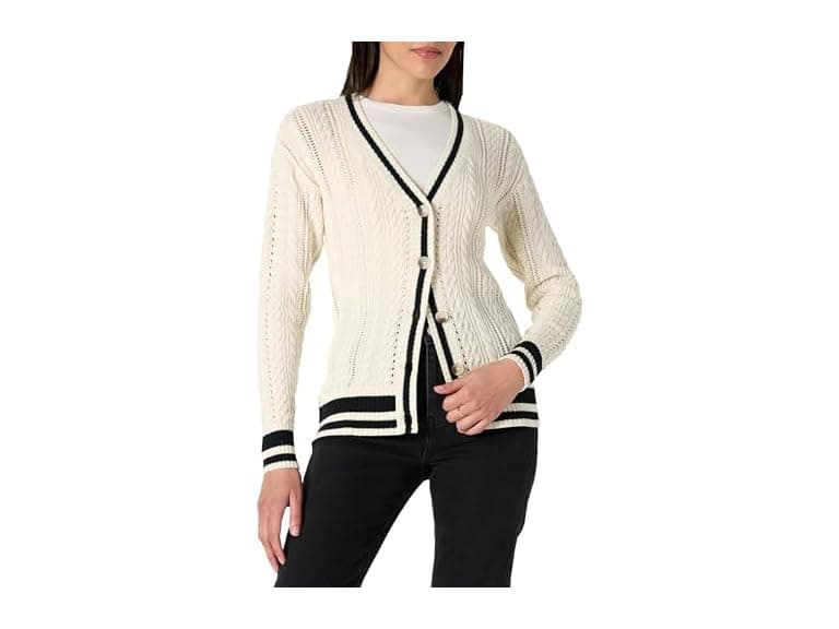 The Drop Ivory/Black Stripe Kyma Open - Image 1
