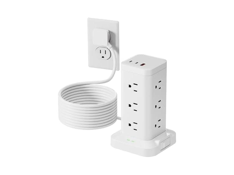 TAGZILO Power Strip Tower 12-Outlet 15ft - Image 1