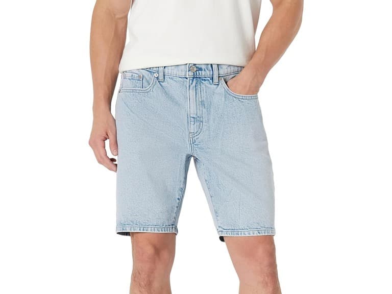 Amazon Essentials Mens Heavyweight Stretch StraightFit Jean Shorts - Image 1