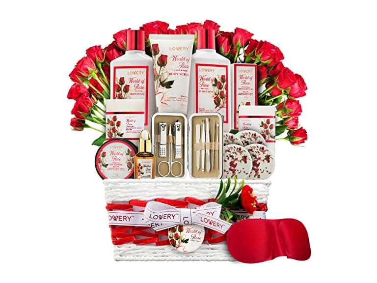 35-Piece Stress Relief Spa Gift for Mom - Image 1