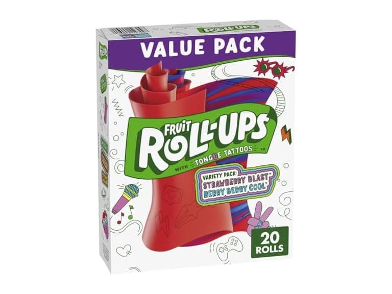 20CT Betty Crocker Fruit Roll Ups Variety - Image 1
