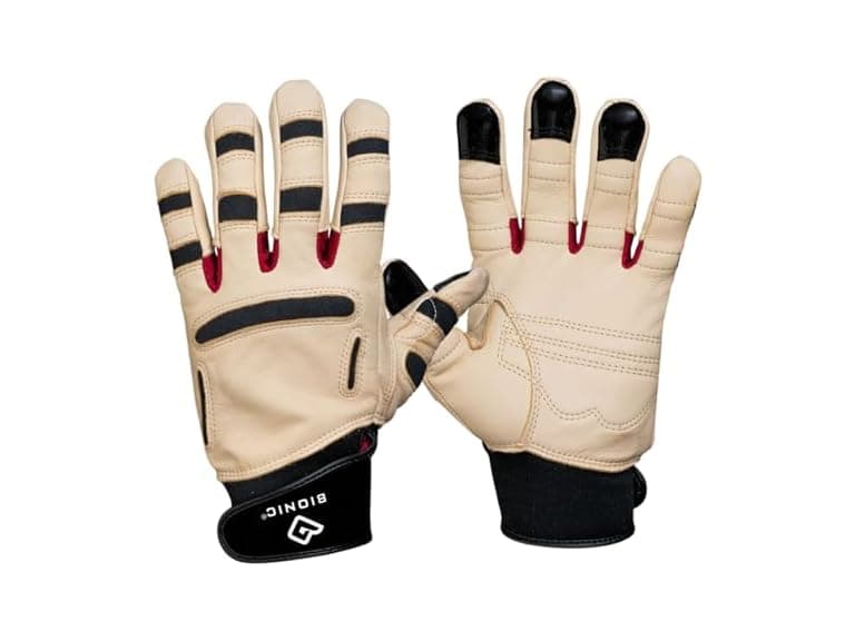 Bionic ReliefGrip Premium Leather Gardening Gloves - Image 1