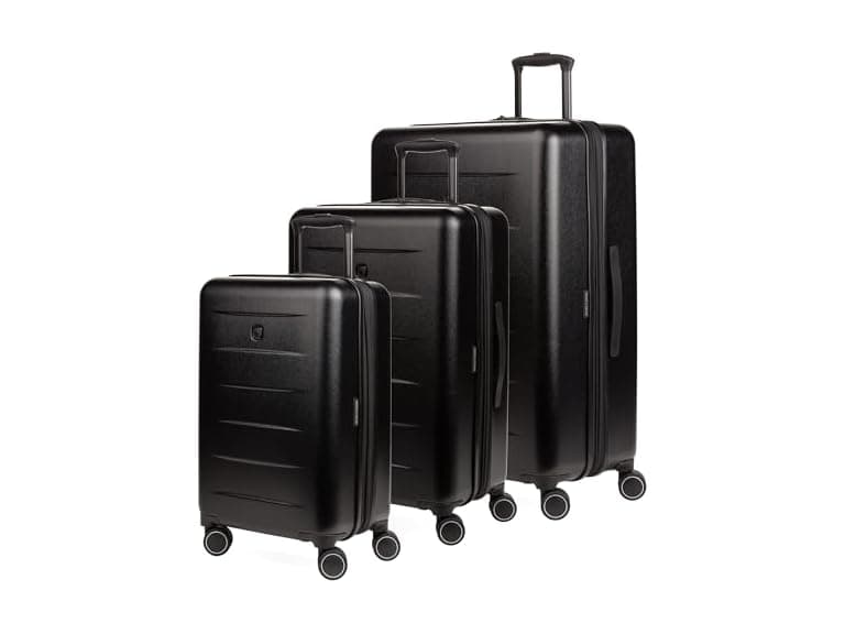 SwissGear 8020 Eclipse Hardside Expandable Luggage, 3-Piece Set