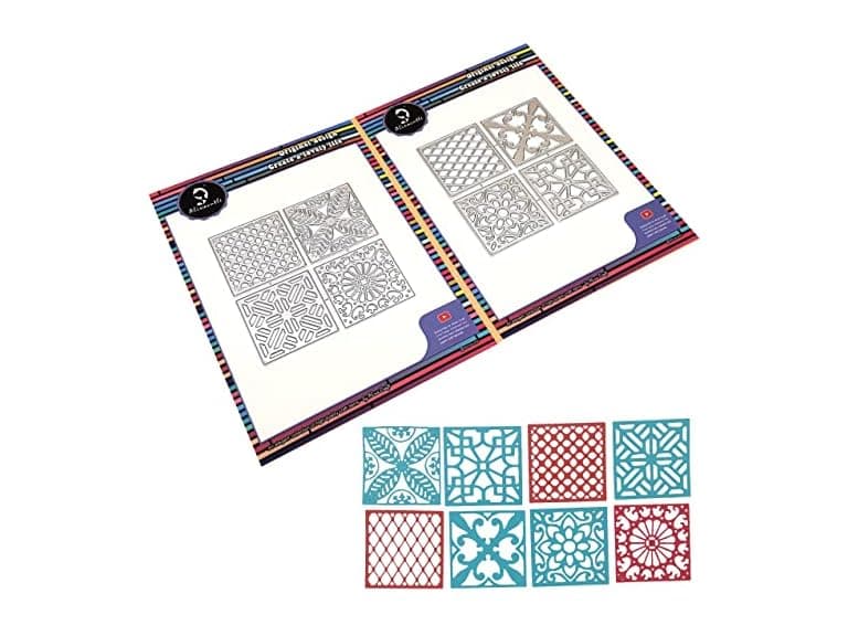 Alinacutle 3PCS Greeting Tag Dies Metal Die - Image 1