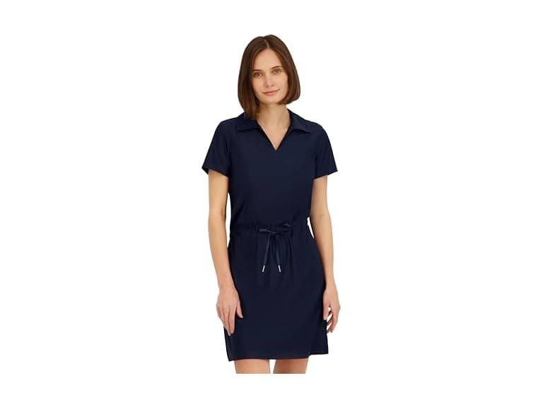 Spyder Womens Collared Stretch SS Knit Dress - Image 1