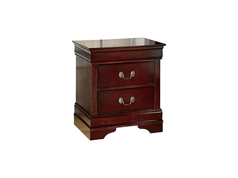 Alisdair Dark Brown Two Drawer Night Stand - Image 1