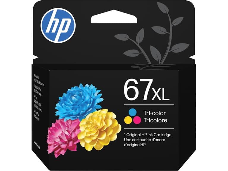HP 67XL Tri-Color High-Yield Ink Cartridge - Image 1