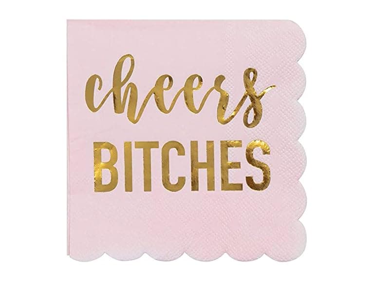 50 Pack Bachelorette Party Paper Napkins - Image 1