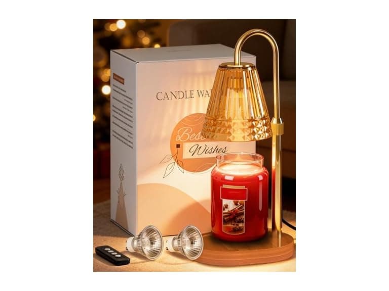 Rose Gold Candle Warmer Lamp - Image 1