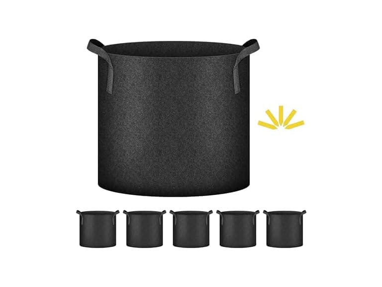 Simple Deluxe 10Gal Grow Bags 5pk - Image 1