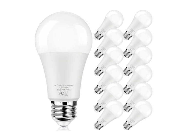 Brightever 12-Pack 4000K LED Light Bulbs - Image 1
