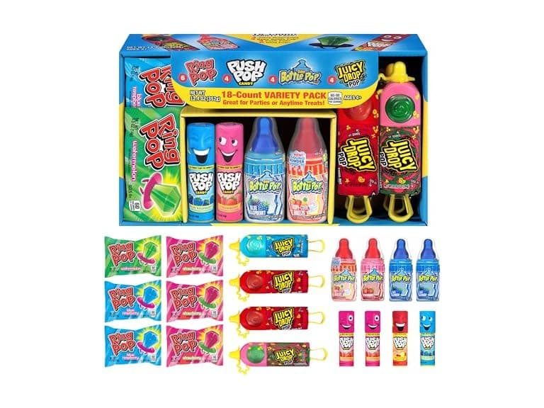 Bazooka Candy Brands Candy Variety Pack, 18 Count - Image 1