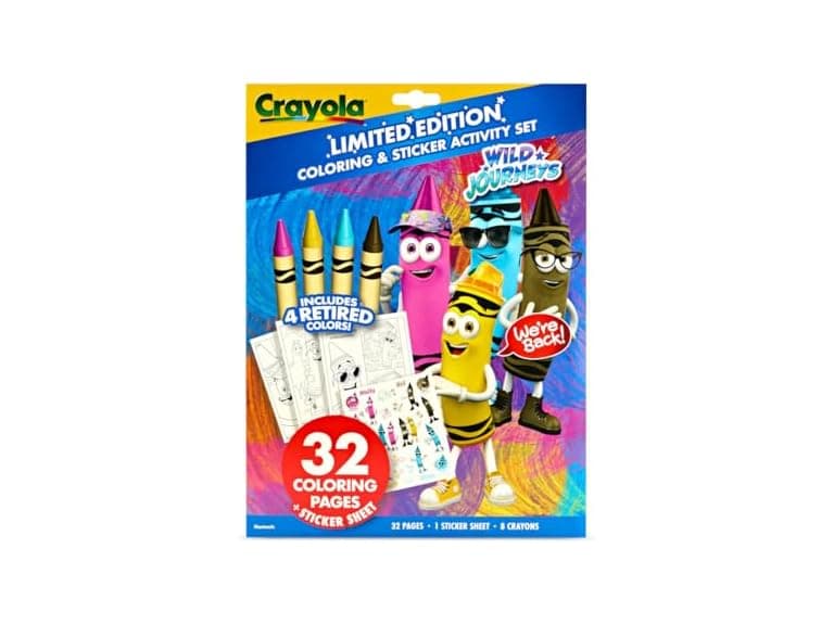 Crayola Retired Colors Activity Set - Image 1