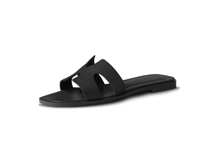 Women Flat Sandals Slides - Image 1
