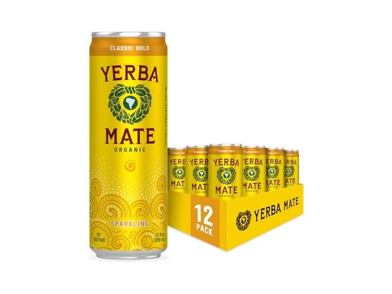 Guayakí Yerba Mate Energy Drink, Classic Gold - Image 1